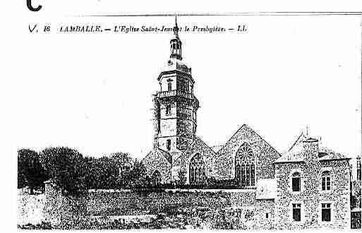 Ville de LAMBALLE Carte postale ancienne